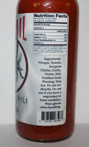Red Tail Trinidad Moruga Scorpion Hot Sauce - Very Hot, 5 oz
