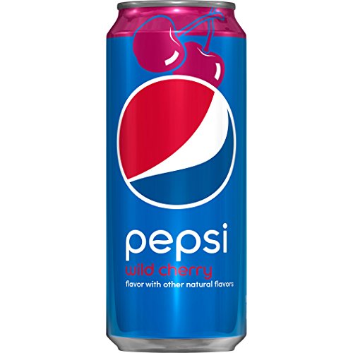 Pepsi Wild Cherry 16 Ounce Cans, 12 Count