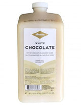 Fontana White Chocolate Mocha Sauce (63 oz, 2 Pack) - Premium White Chocolate Flavoring for Coffee, Lattes, Desserts & Baking - Includes Dispensing