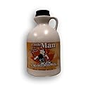 Little Man Syrup 100% Pure Wisconsin Maple Syrup Grade A Medium Amber Quart (32oz)