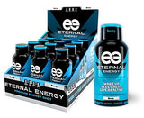 Eternal Energy shot BERRY flavor 2oz - 12 Pack - Vitamin B, Vitamin C, Amino Acids, Antioxidants, Caffeine, Quercetin, Taurine, Green Tee