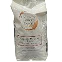 Organic Mexican Dark Roast Whole Bean coffee 24 Oz (Pack of 2)