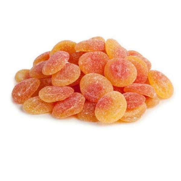 Huer Sour Peach Gummy Candy, 75g/2.6 oz