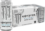 Monster Energy Zero Ultra, Sugar Free Energy Drink, 16 Ounce