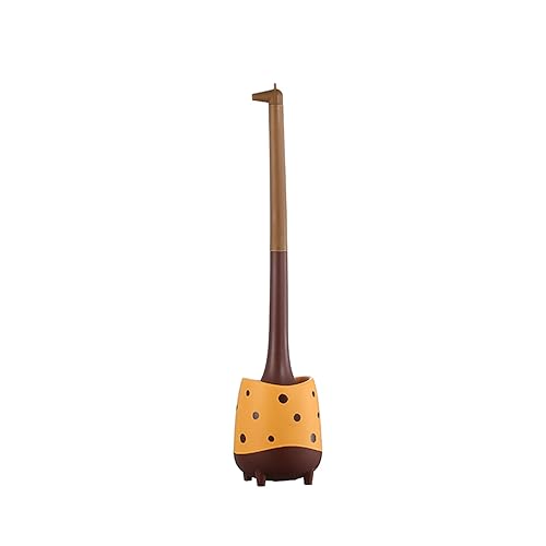 BoiMoe Toilet Brush and Plunger with Holder,Cute Toilet Brush for Bathroom Cleaning