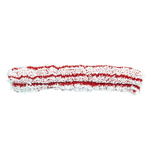 Pulex MicroTiger 10 Inch Sleeve - Red and White Striped, Abrasive for Tough Scrubbing