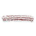 Pulex MicroTiger 10 Inch Sleeve - Red and White Striped, Abrasive for Tough Scrubbing