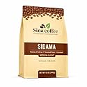 SINA COFFEE Premium 100% Arabica Ethiopian Coffee - Sidama Single Origin Medium Roast Whole Bean Coffee - 12oz Freshly Roasted”
