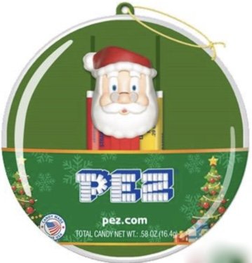 PEZ Christmas Ornaments