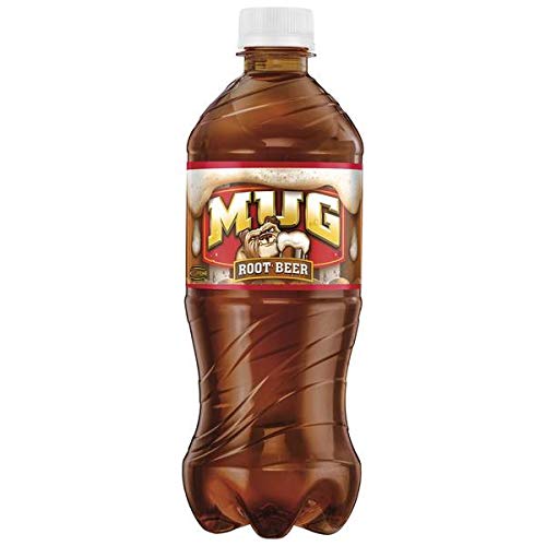 Evaxo Mug Root Beer 20oz Plastic Bottle, 24 Per Case