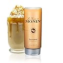 Monin - Gourmet Caramel Sauce, Rich and Buttery, Great for Desserts, Coffee, and Snacks, Gluten-Free, Non-GMO (12 Ounce)