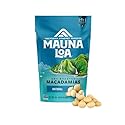 Mauna Loa Unsalted Roasted Macadamia Nuts, 7 oz Resealable Bag, Keto Friendly, Gluten Free, Premium Hawaiian Healthy Snack