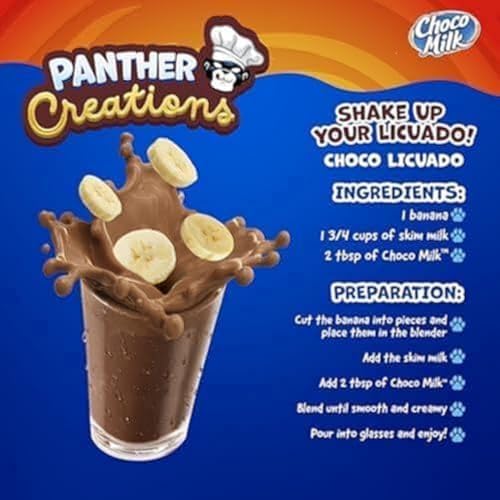 Choco Milk Chocolate Milk Powder Drink Mix - Enriched with 19 Childrens Vitamins - Chocolate Powder Instant Breakfast Drinks - Powdered Drink Mix