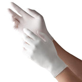 TRONEX 1510 Rubber Latex Disposable Gloves, Non Medical, General Purpose, Food Handling, Food Preparation, Light Industrial, Smooth Finish, Corn