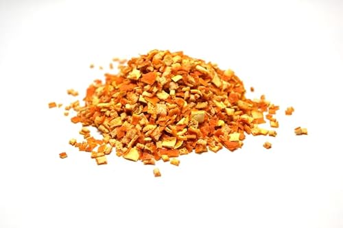 Essential Spice Orange Peel Chunks, 90 oz - Bright, Citrus & Slightly Bitter Flavor - Dried Orange Peel for Baking, Teas, Cocktails & Spice Blends