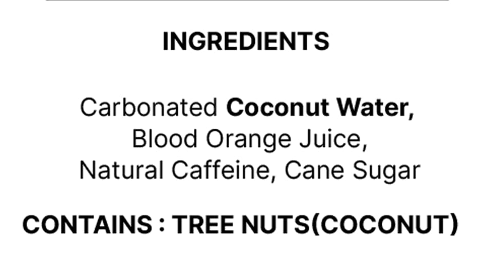 Flova Blood Orange Energy Drink, All Natural, Electrolytes and Minerals from Coconut Water, 4 Simple Easy to Pronounce Ingredients, 99% Juice, Pack