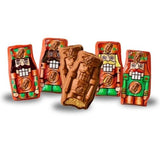 Nutcracker Shaped Peanut Butter Milk Chocolate Candy Individually Wrapped Bulk Bag - 25 lb (Approx. 1125 pieces)