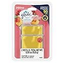 Glade Gel Air Freshener, 2 Count Refills, Juicy Peach & Berry, 0.56 oz