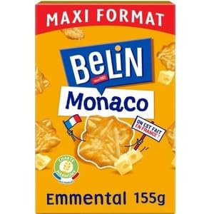 Belin Crackers Monaco Emmental Maxi Format 160g