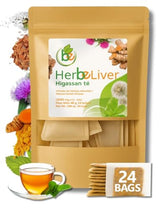 Cardo mariano, curcuma, diente de leon, boldo & cuachalalate TE (Milk thistle, turmeric, dandelion, boldo & cuachalalate) 24 Tea Bags, 100% natural