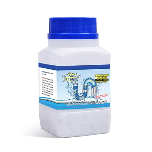 Pipeline unblocking agent strongly dissolves toilet, kitchen sewage, oil stains, plugs, deodorizers, deodorizers