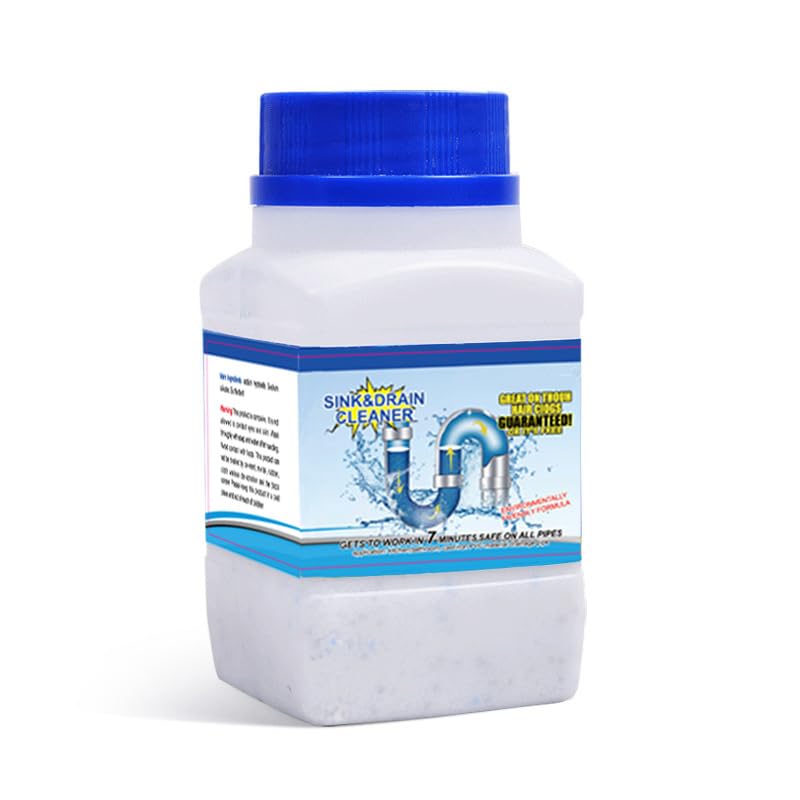 Pipeline unblocking agent strongly dissolves toilet, kitchen sewage, oil stains, plugs, deodorizers, deodorizers