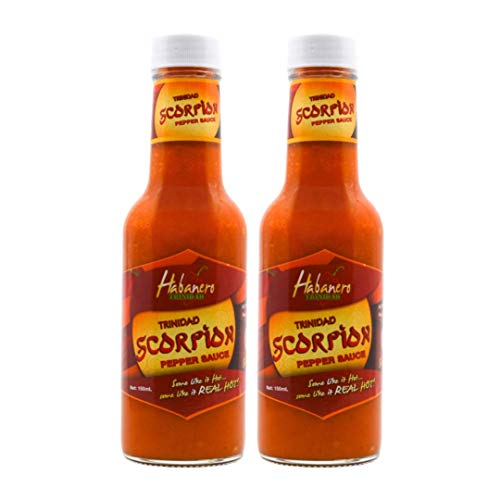 Habanero Trinidad Scorpion Pepper Sauce - 5oz (Pack of 2)