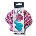 Kikkerland 2-Pack Yellow Scrub Sponges