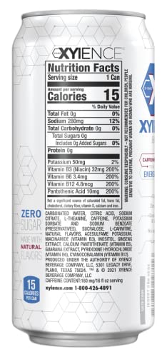 Xyience Energy Frostberry Blast 16 Ounce (16 Pack)