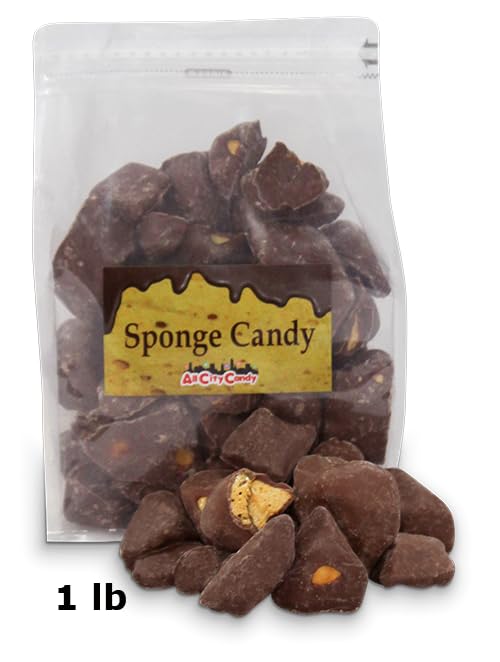 Milk Chocolate Sponge Candy - Bulk Bag (1-LB)