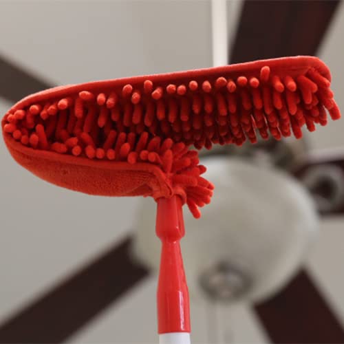 Ettore 32001 Microfiber Ceiling Fan Duster with Extension Pole, color may vary