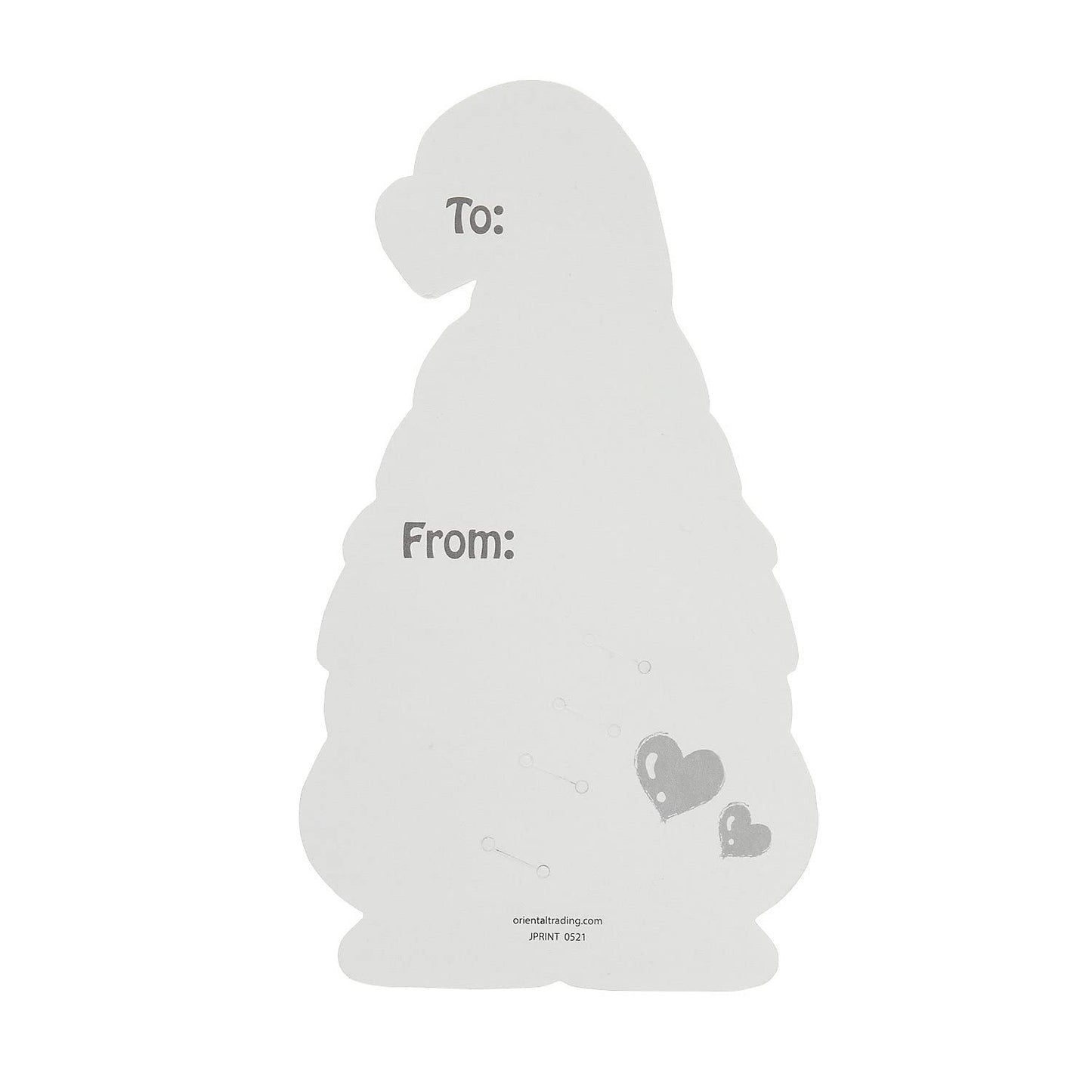 Lollipop & Gnome Valentine Exchanges with Card for 24
