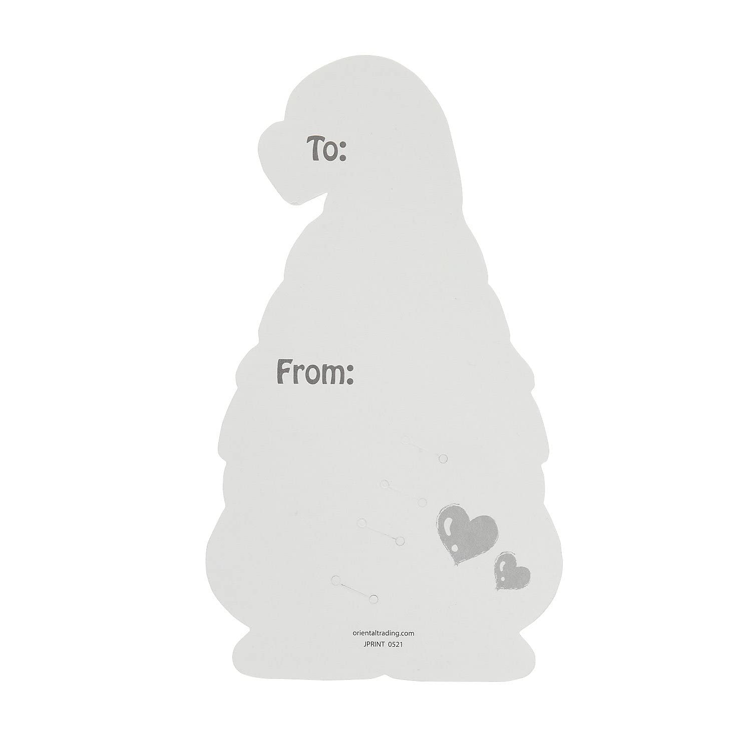 Lollipop & Gnome Valentine Exchanges with Card for 24
