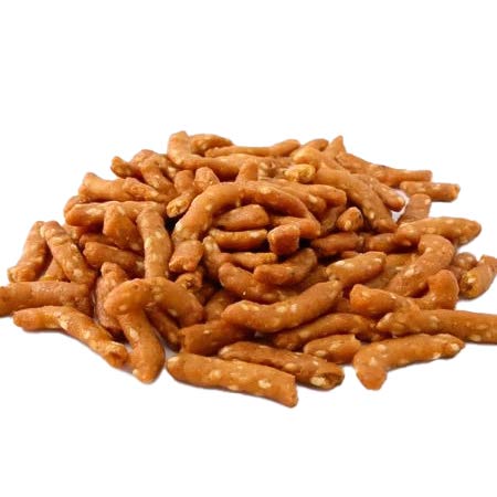 Oregon Farm Fresh Snacks Honey Roasted Sesame Sticks - Sweet & Salty Sesame Snacks In Reusable Bag - Perfect For Trail Mix & Salads - USA Made (26oz)