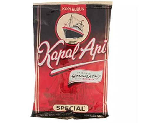 Kapal Api Special Kopi Bubuk 160g Special Powder Coffee is Made from Selected Coffee Beans to Produce Coffee That Smells Better and Tastes Better.