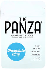 The Panza Chocolate Chip Gourmet Cookie Snack Thin & Crispy | Organic, Non-GMO, 100% Natural Ingredients | Mini Pouch 0.7 oz