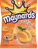 Maynards Fuzzy Peach Flavoured Sour Gummies, Fuzzy Peach 154 g