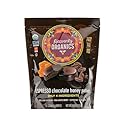 Heavenly Organics Espresso Chocolate Honey Patties (12 Count) | Organic Raw White Honey & Cocoa Treats with Espresso | No Added Sugar, Naturally