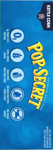 Pop Secret Old Fashioned Kettle Corn Microwave Popcorn 10.5 Oz