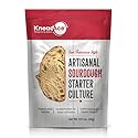 KneadAce Sourdough Starter Culture - Fast-Activating Natural Wild Yeast for Homemade Bread - Dehydrated Sourdough Starter for Baking Artisan Loaves