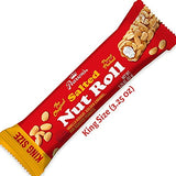 Pearson's King Original Salted Nut Roll | Loaded With Crunchy Roasted Peanuts, Golden Caramel, and Chewy Nougat | Pack of 18-3.25 oz. King-Sized Candy