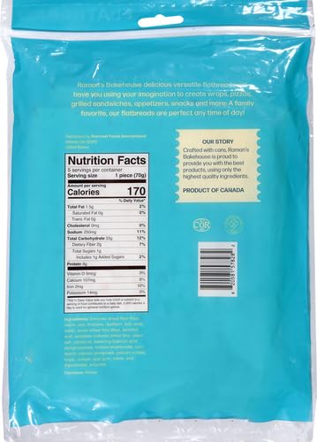 Roman's Bakehouse Flatbread Original, 350g