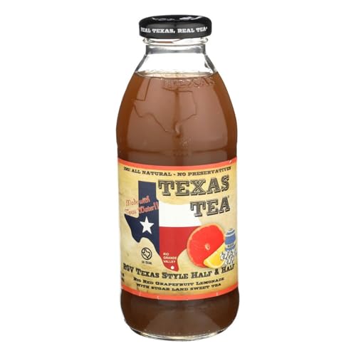 Texas Tea, Rio Grande Valley Half & Half Tea Lemonade, 16 oz 1 Pack