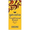Gevalia Traditional Roast Mild Light Roast Ground Coffee, 12 oz Bag