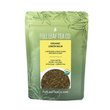 Organic Lemon Balm Loose Leaf Tea - 1oz Bag (Approx. 15 Servings) | Full Leaf Tea Co.