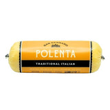 Traditional Italian Polenta Tube by San Gennaro | Gluten Free Cornmeal | Made from Yellow Corn Non-GMO Ingredients for Authentic Flavor | Ready