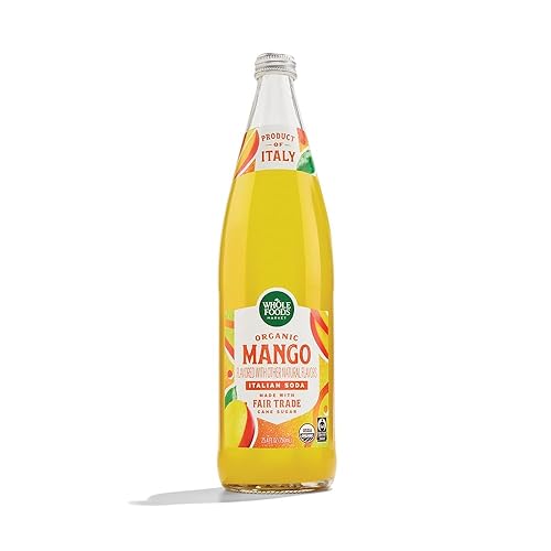 Whole Foods Market Organic Mango Flavored Italian Soda, 25.4 FZ