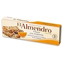 El Almendro Crunchy Almond Turron with Orange 75gr - 3 pack