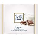 Ritter Sport Milk Chocolate with Yogurt Filling 100g/3.52oz (Pack of 2)