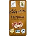 Chocolove, Bar Milk Chocolate Hazelnuts, 3.2 Ounce
